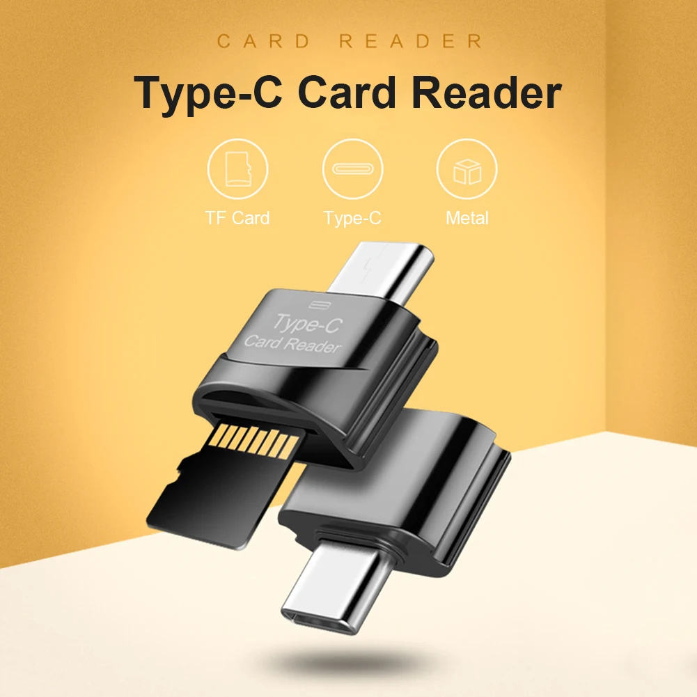 

OTG to Type C Micro-SD TF Adapter USB 3.1 Smart Memory Card Reader For Samsung Xiaomi Micro USB To Type C Micro-SD OTG Adapter