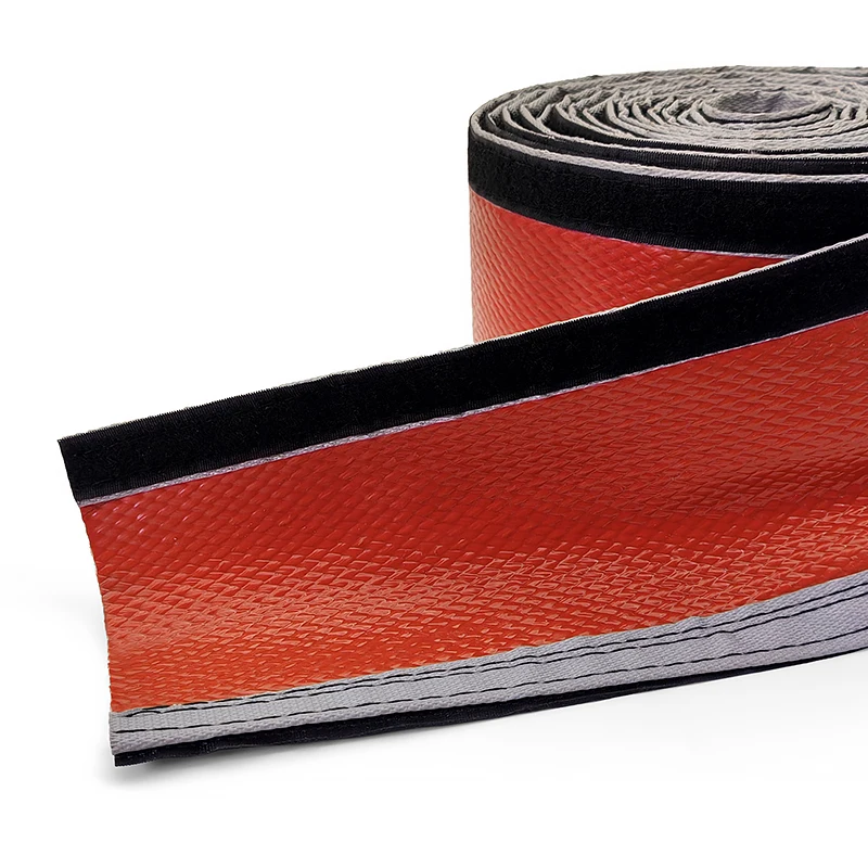 High Temperature Resistant Fiberglass Tube Silicone Resin Coated Glass Fiber Braided Fireproof Sleeve Fire Retardant Casing Pipe
