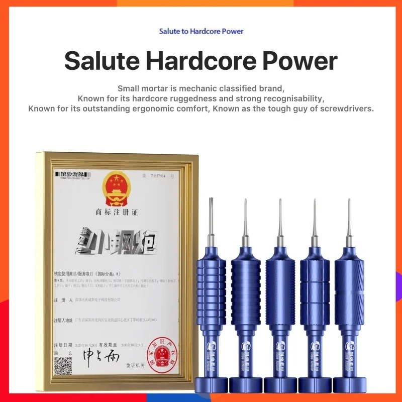 

Набор прецизионных отверток Blue Armor с битами из закаленной стали S2, противоскользящей рукояткой и сильным магнитным креплением для ремонта телефонов и ноутбуков