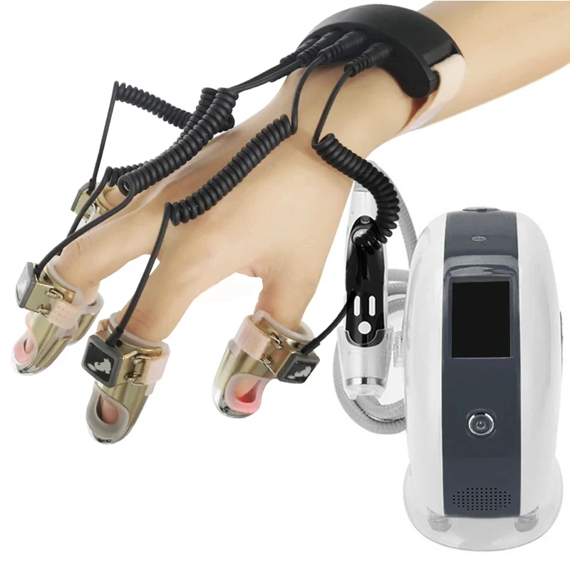 Golden finger body massager for facial stretching, RF EMS micro-current therapy, meridian dredging, new di.