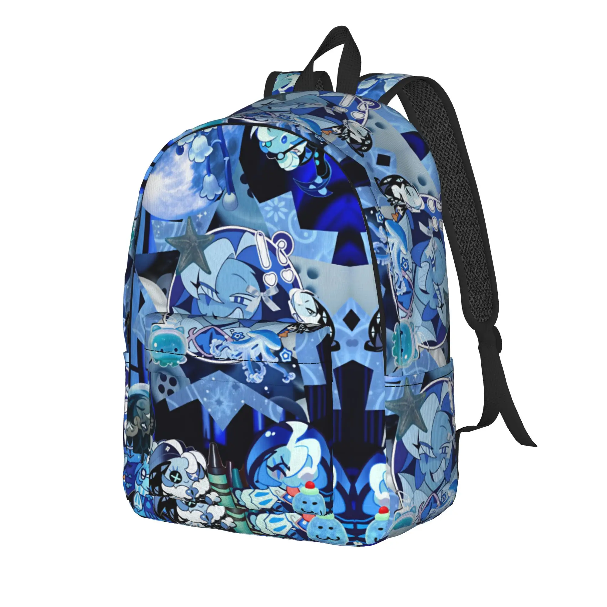 Shadow Milk  (21) Backpack Cookie Run Kingdom Women Men Polyester College Backpacks Pattern Aesthetic School Bags Rucksack