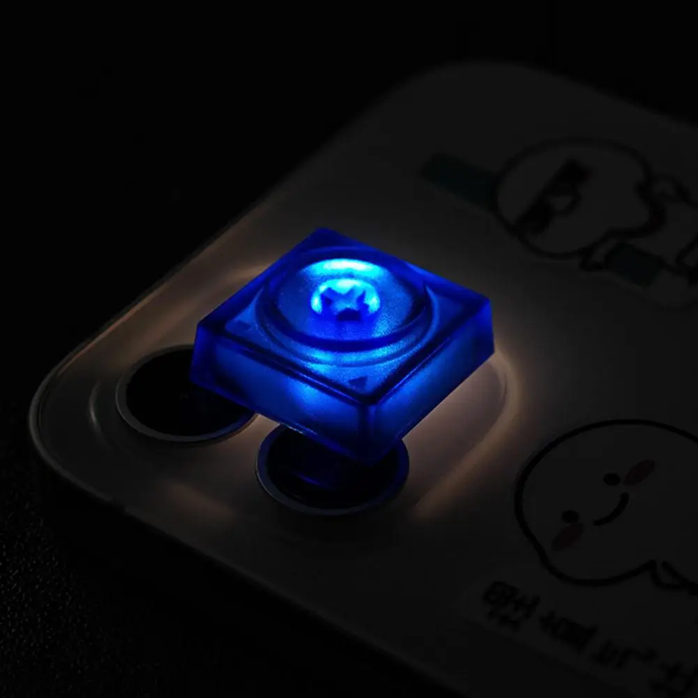Keycaps de jouet coloré pour Doile 1U, non coupé, 16 couleurs, Transparent, conviviale ré, PC allemand, mécanique, JOPlate