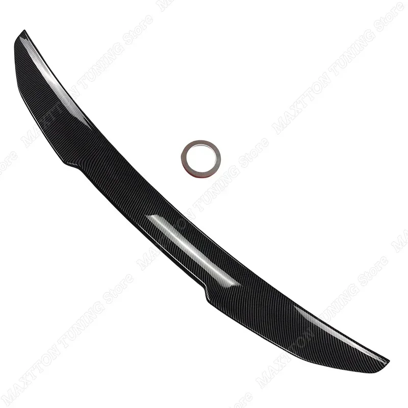 Rear Spoiler Wing Body Kit Tuning Gloss Black/Carbon Look PSM Style For BMW 5 Series E60 520i 520d 530i 530d 535i M5 2003-2010