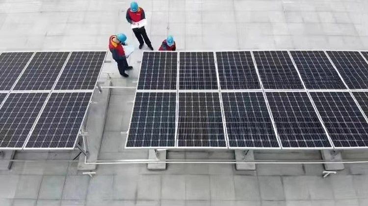 10kw 15kw 20kw نظام الألواح الشمسية تكلفة توريد نظام تخزين الطاقة الشمسية النظام الشمسي الكامل للمنزل #2