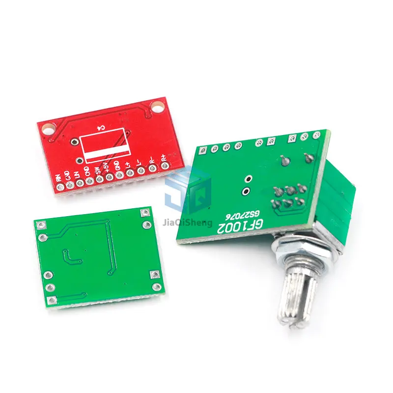 1pcs/lot PAM8403 Super mini digital amplifier board 2 * 3W Class D digital amplifier board efficient 2.5 to 5V USB power supply