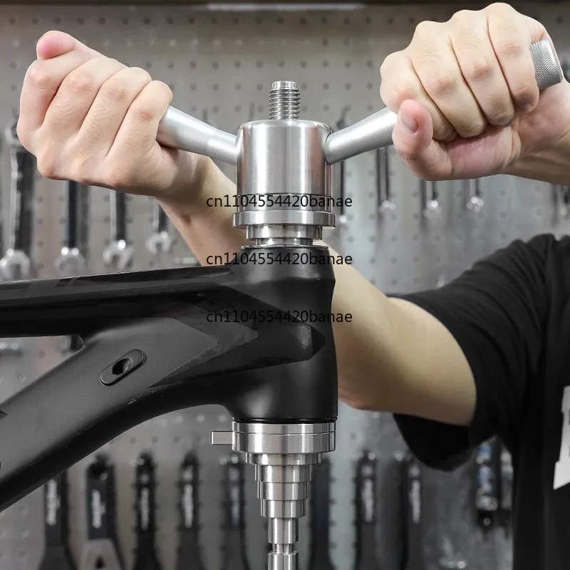 Bicycle bowl set Press-in tool Mountain road bike Press-in center axis Universal mounting wrist set