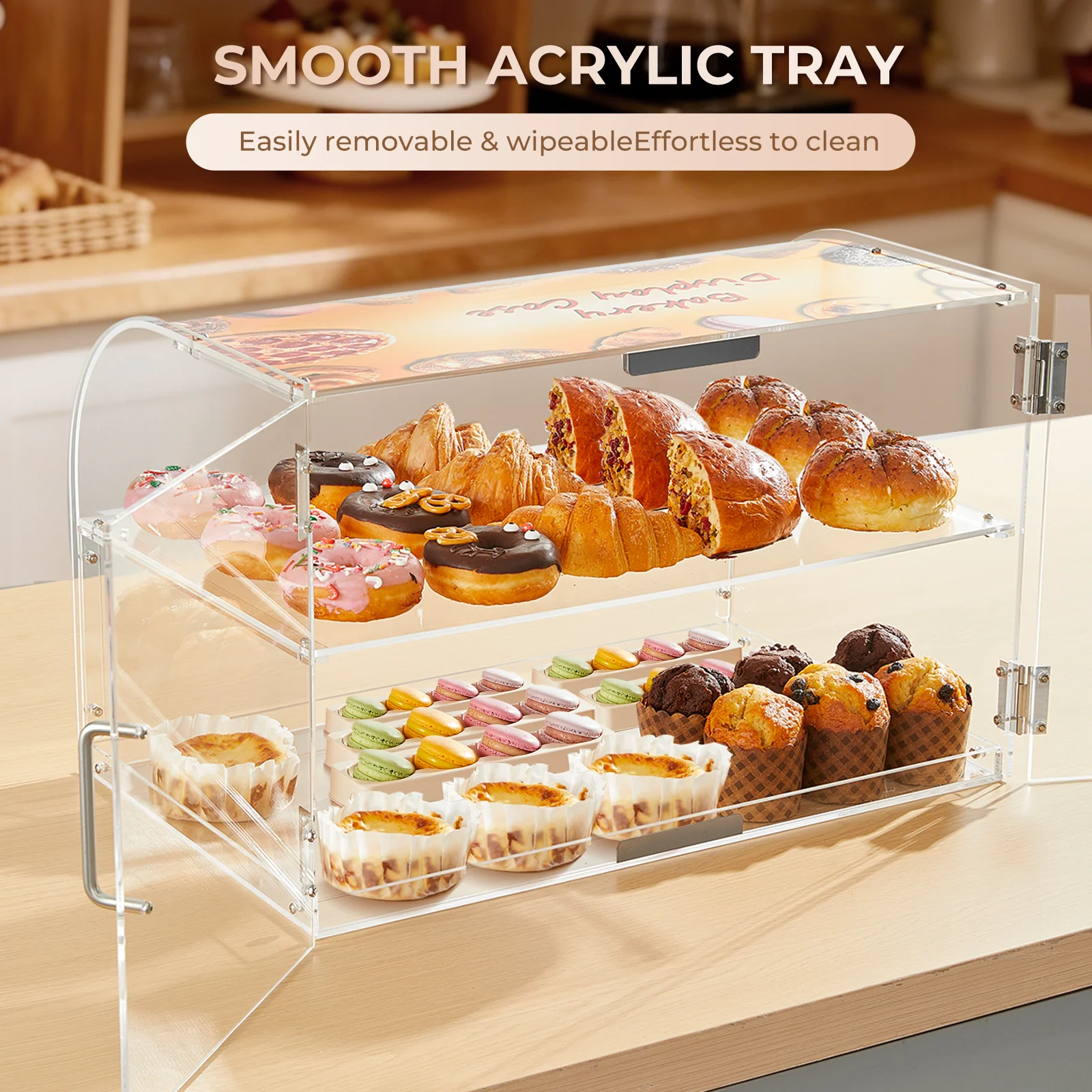 Acryl-Bäckereivitrine mit Magn – Outdoor Power For Wedding Bewertung und Preis