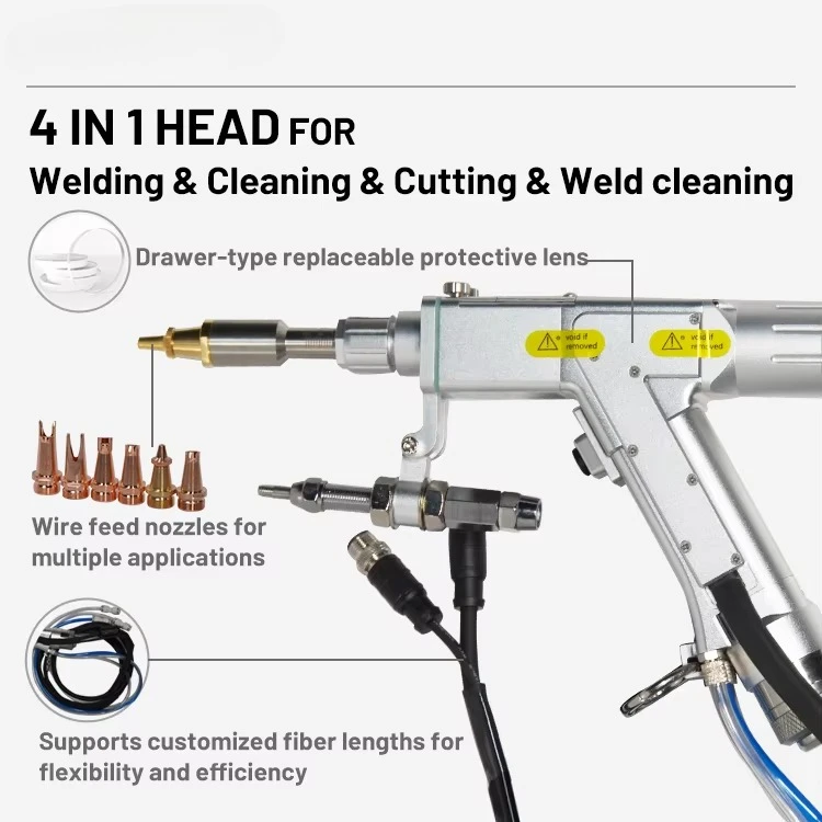 2025 New Model Handheld Fiber Welder Portable Metal Welding Equipment Tool