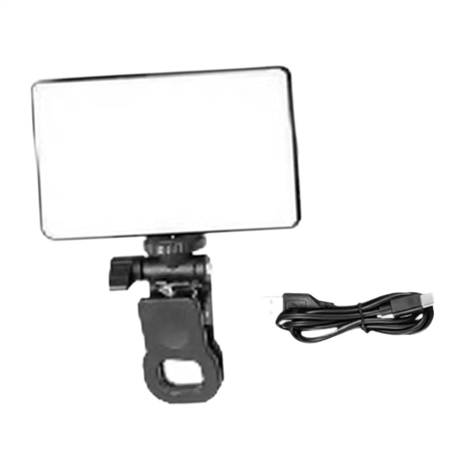 RGB Mini LED Video Light Dimmable for Video Conference Photos Taking Indoor Outdoor Live Broadcast Photography Selfie Lighting