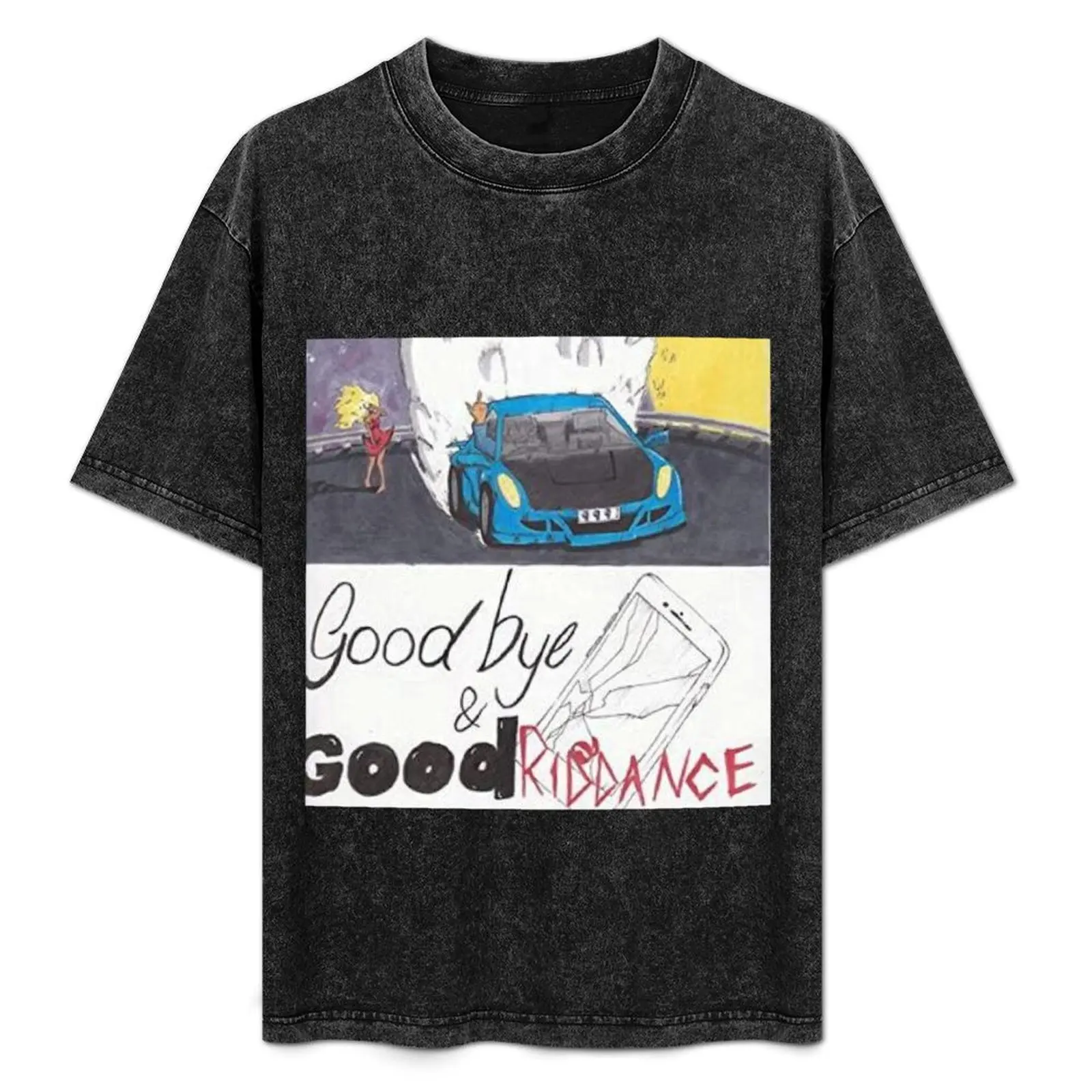 

Goodbye & Good Riddance Album Cover Art T-Shirt All Match Print Short Sleeve Top