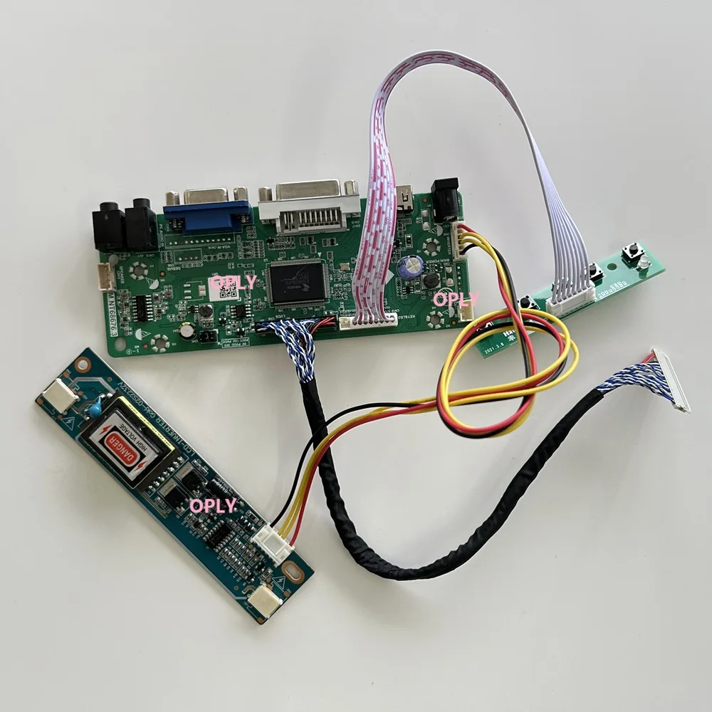 

M.NT68676 HDMI-compatible VGA DVI Controller board for LTN170WX-L05 LTN170WX-L06 LTN170WX 1440X900 LED panel Screen 17" monitor