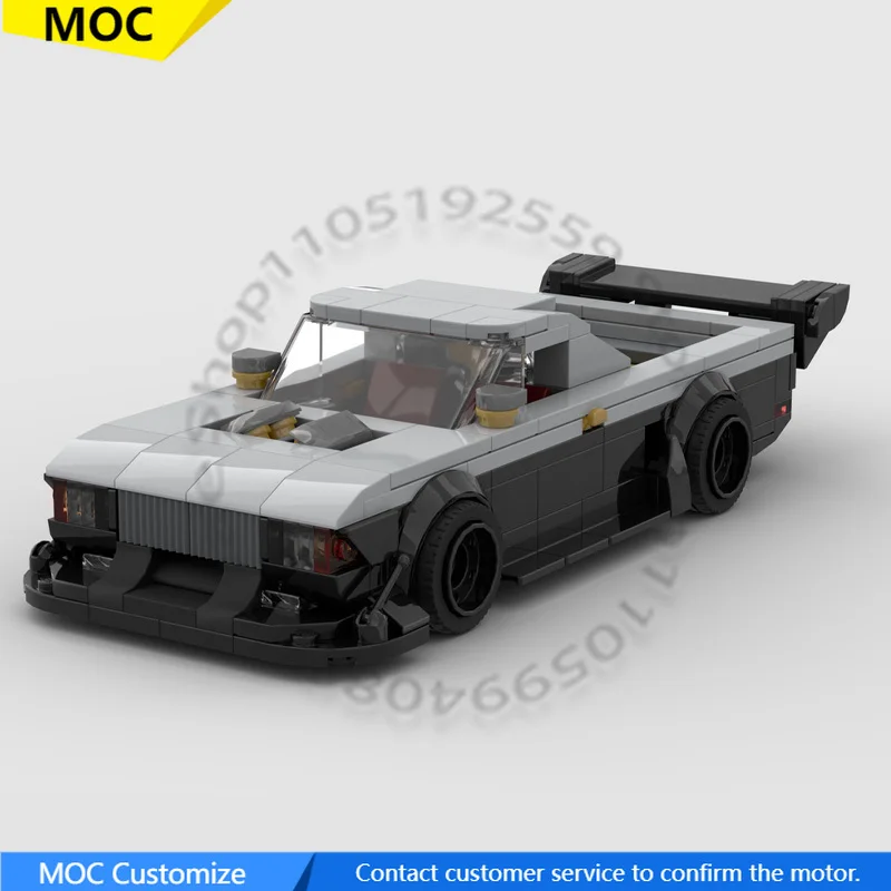 

305 PCS Speed Hypercar 1978 El Camino Custom MOC Customize Modular Building Block Brick Creative Design DIY Birthday Toy Gift