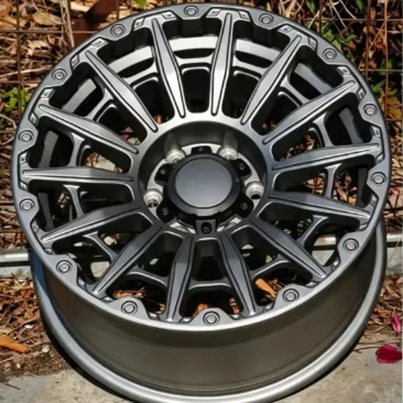 Hot Sale Beadlock 6x135 6x139.7 5x135 8x6.5 5x5 Alloy Rims 17 18 19 20 21 22 24 Inch Custom Forged Wheels for Off 4 pcs