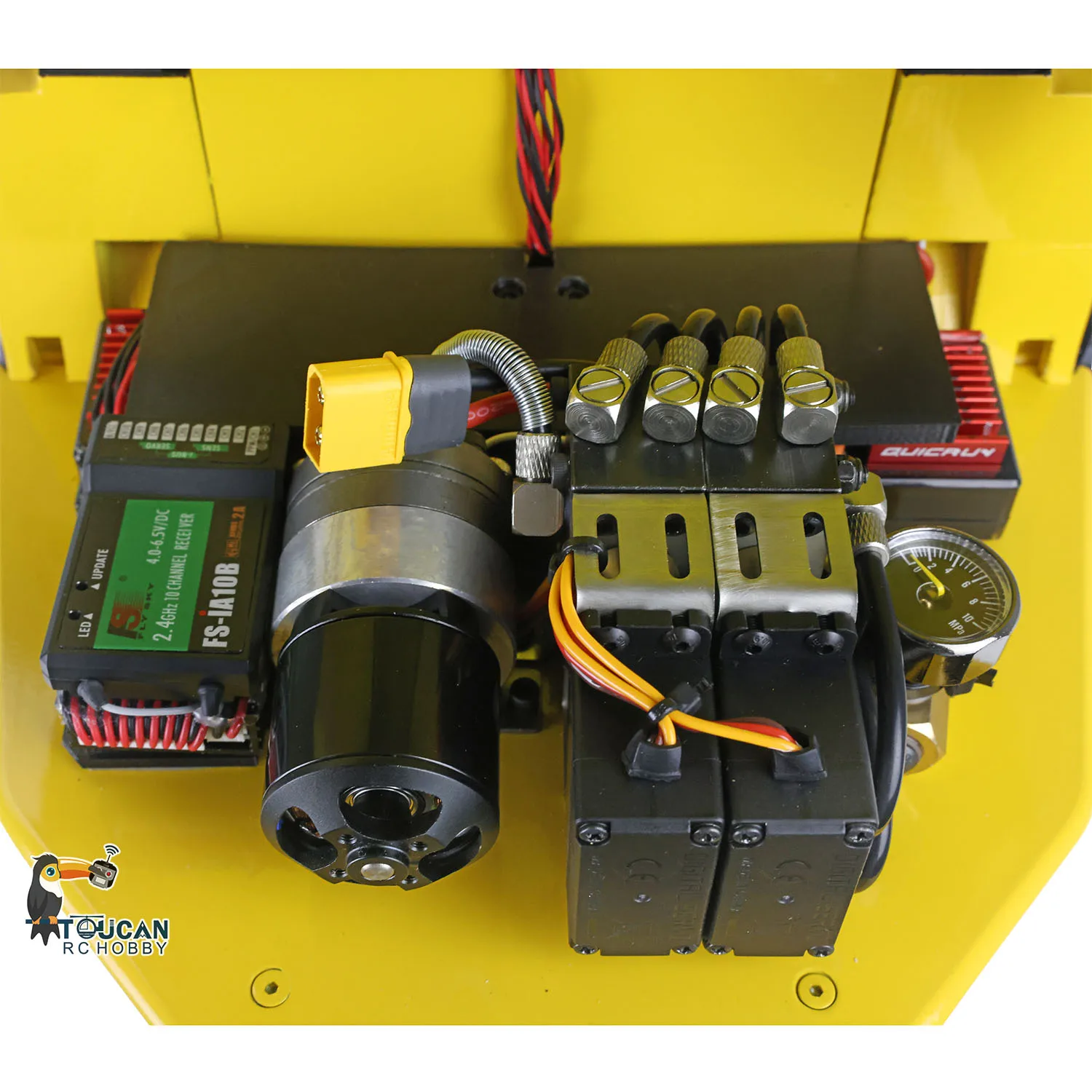 XDRC 1/14 Metallo Idraulico RC Articolato Camion A40G Dumper Auto Sistema di Radio Sistema di Luce Sonora Motore Giocattoli per Il Ragazzo Regalo
