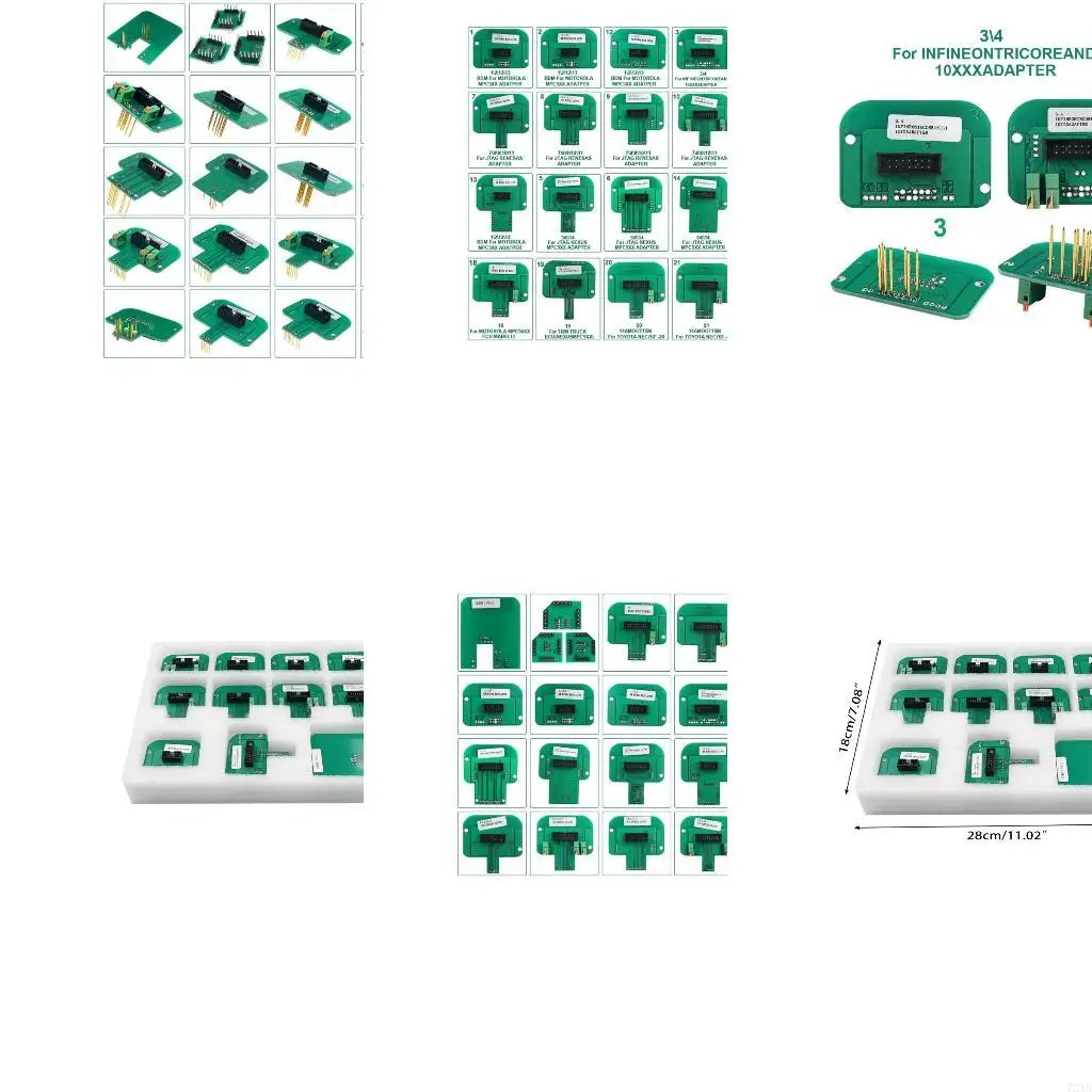 

22 PCS BDM -адаптеры зонд для KESS KTAG FGTECH BDM100 BDM Программирование программирования Problaming Программирование Proll