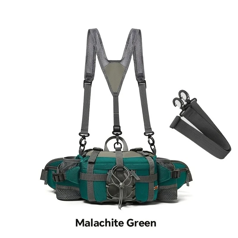 

Outdoor Sports Waist Bag Hiking Cycling Climbing Storage Bag Versatile Travel Mountaineering Waist Bag