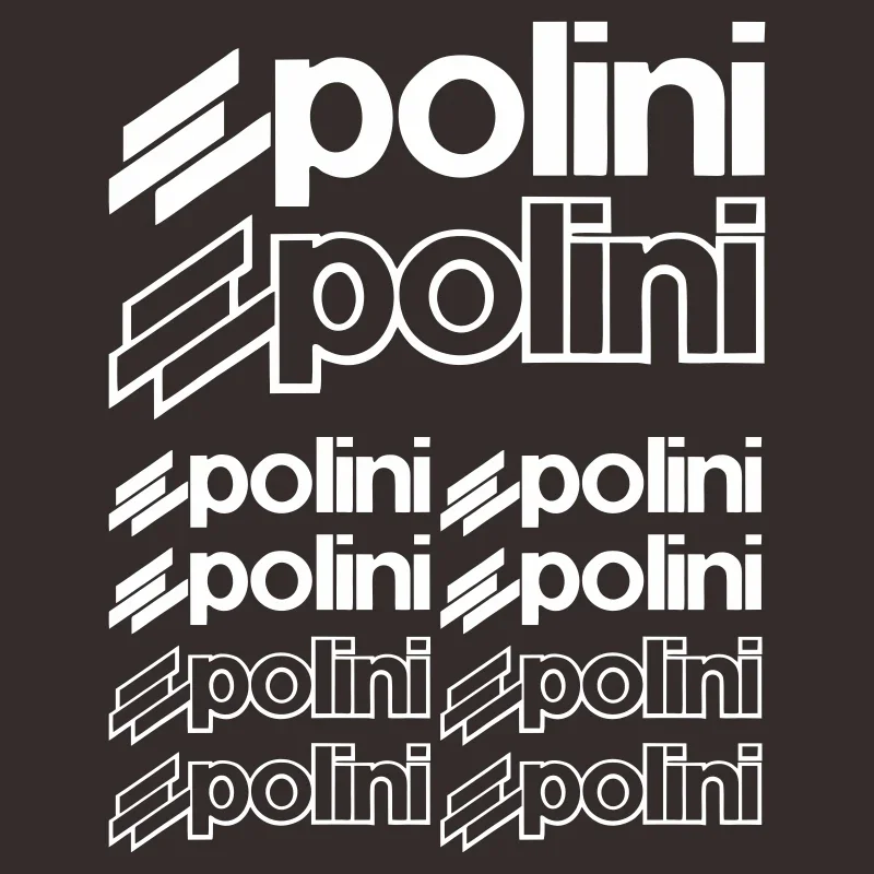 مجموعة ملصقات سيارة إبداعية مكونة من 10 قطع - متوافقة مع ملصقات الرسومات المقاومة للماء لسيارة Polini Motorcycle Car PVC #3