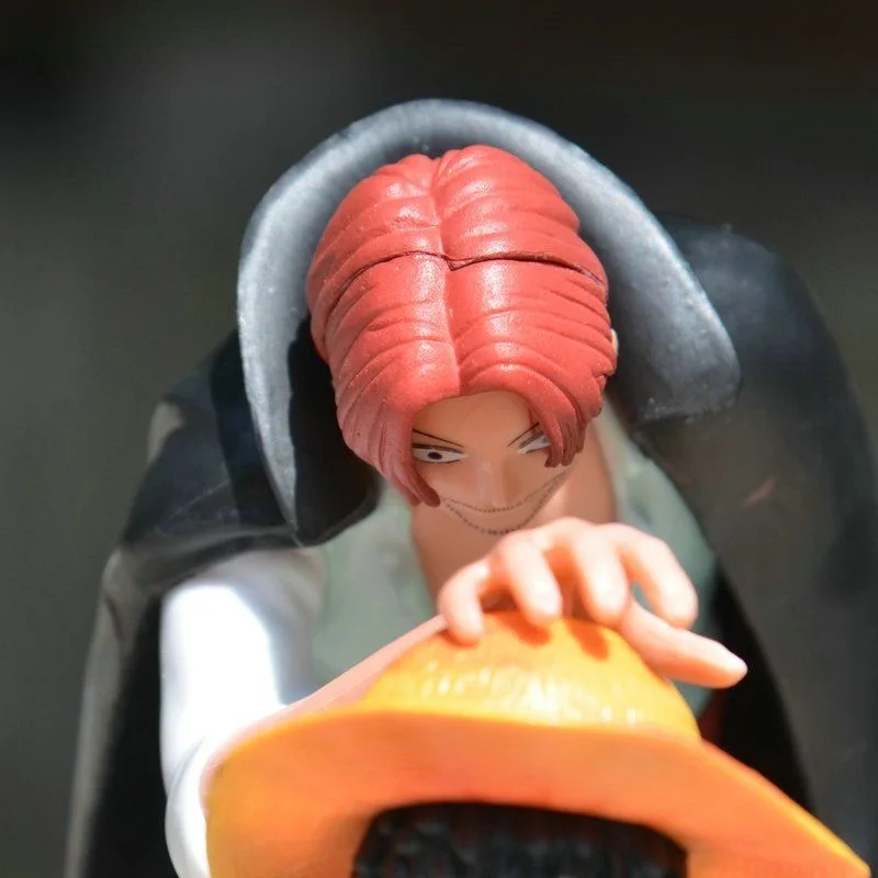 One Piece Anime Actionfigur PVC 18cm Luffy Zoro Shanks Figur Sammlerstück Modell Spielzeug als Geschenk – Detail 3