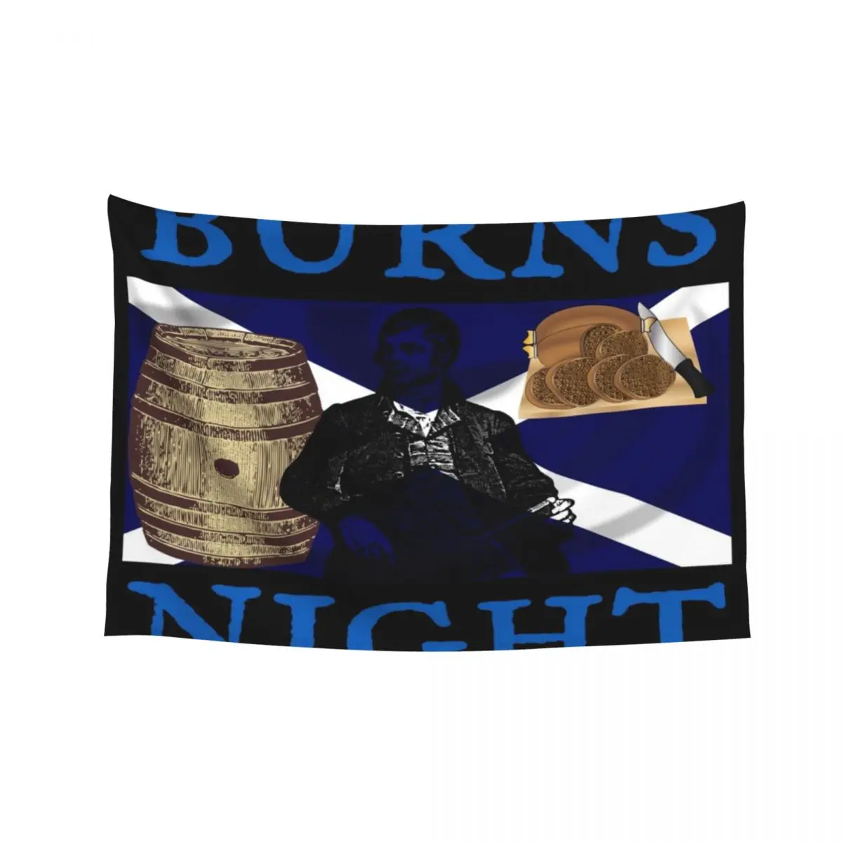 

Burns Night Tapestry Decoration For Rooms Decorative Wall Aesthetic Room Decor Korean Cute Room Things Tapestry