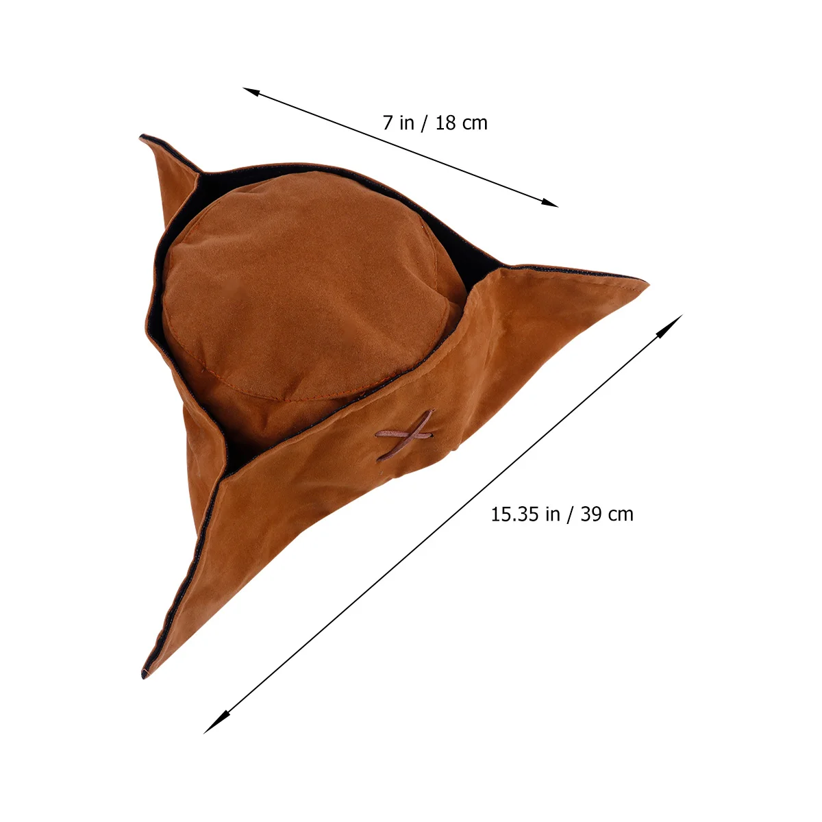 

1Pcs Halloween Pirate Hat Fashion Classic Caribbean Costume Accessory Cosplay Props Party Headgear Pirate Costume Hat