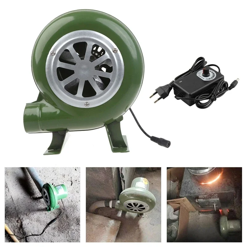 

Powerful BBQ Blower Charcoal Chimney Starter BBQ Fan, Smoker Fan Iron Electric Blower AC100-240V 2900RPM Adjustable