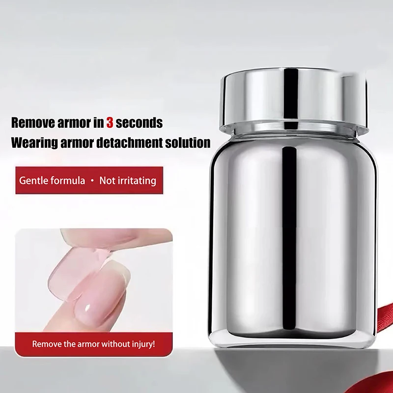 Solução inovadora de removedor de esponja para unhas, 80ml, suave e sem danos, fácil remoção de unhas, sem danos às pontas das unhas, reduz o desperdício