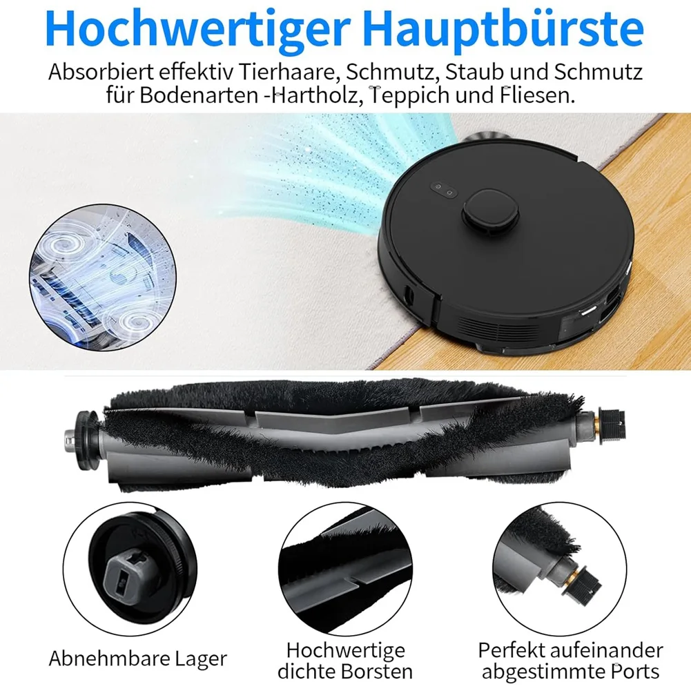 A24P Voor AIRROBO T20 Robot Stofzuiger Belangrijkste Zijborstel Hepa Filter Mop Pads Stofzakken Vervangende Onderdelen