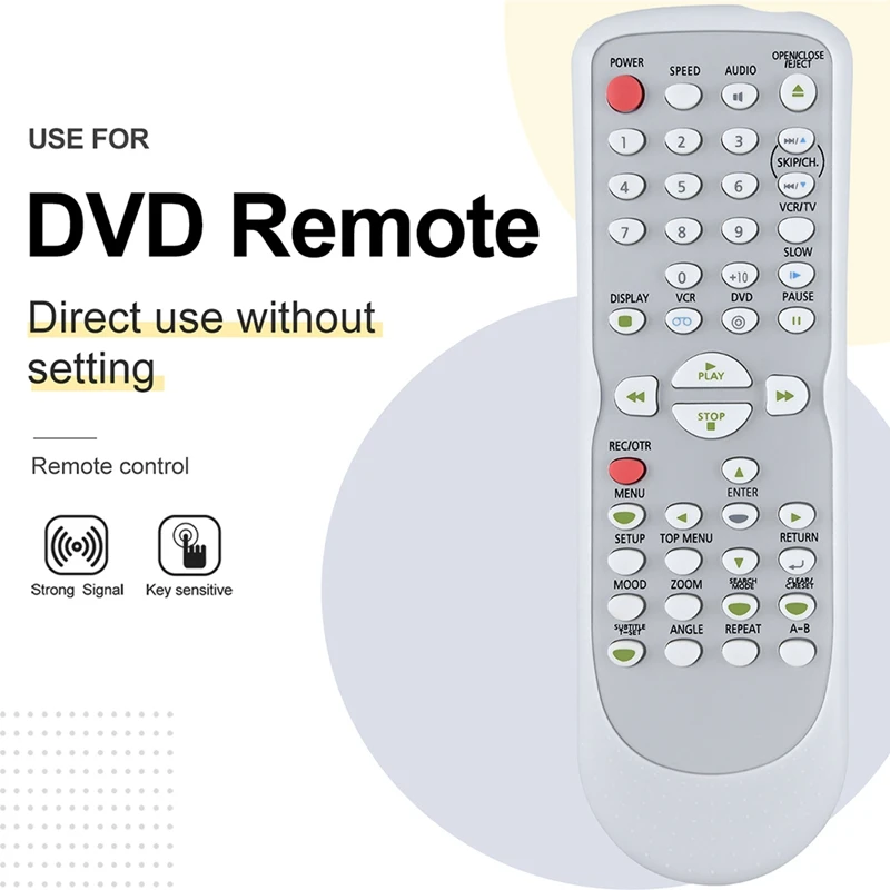 DVD Remote NB177 For Sylvania Emerson Funai DVC841G NB177UD NB100 NB100UD DVC865F