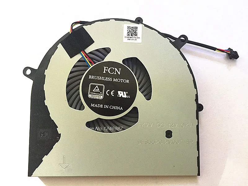 New Laptop CPU GPU Fan For Asus ROG FX503 FX503VD GL503V GL503VM FX63V FX63VM FZ63VM FX503VM Cooling Cooler Fan