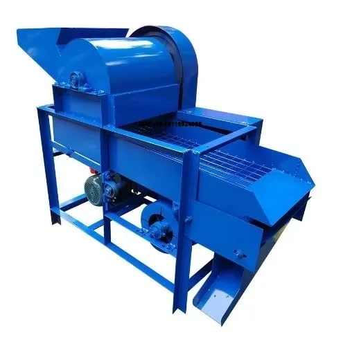 Thresher Engine Power Sorghum Thresher Machine Maize Large Multicrop Pepper Thresher Machine