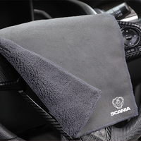 Car Suede Coral Cleaning Cloth Auto Accessories For Scania 93 113 770 770s R420 R450 R500 R540 R620 S500 S540 V8 K250 K280 K310