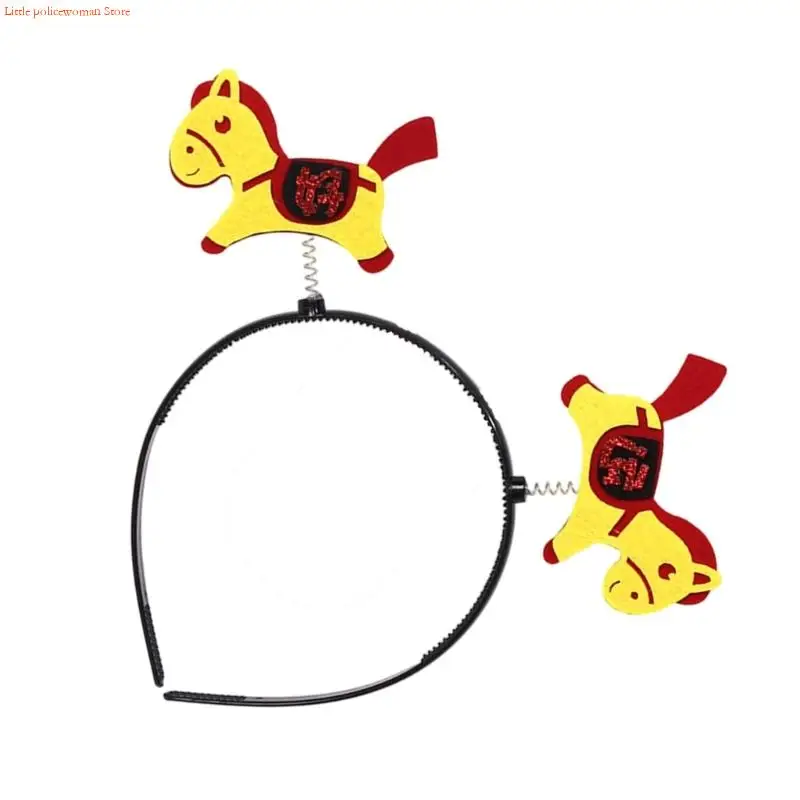 F92D Spring Hair Band Cosplay Headdress for Kids Comfortable Wear Various Occasion
