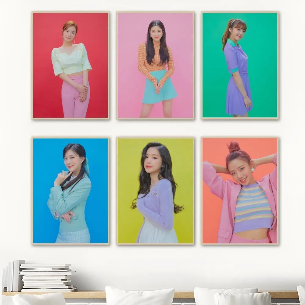 Apink 10th Anniversary Thank You Concept Poster Wall Sticker Decoration Living Room Bedroom Hall Mural Art Home Hanging Painting