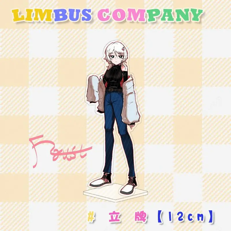 Figuras de acción Anime Limbus Company Ryoshu Faust Sinclair Yi Sang Rodion Ishmael figura acrílica con soporte regalos de navidad para niños