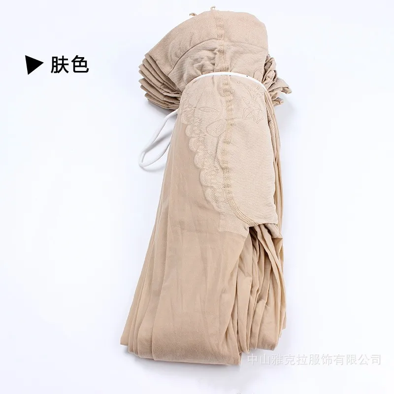 2025 30d 10pcs Women Sexy Bikini Velvet Anti Silk Pantyhose Antiskid Sole Tights With Wholesale Black Skin Color Thin Suitable