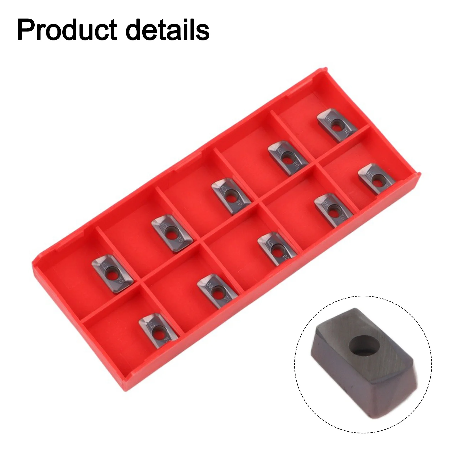 Carbide Inserts For Machining CNC Milling Inserts Chip Breaking Control Continuous Processing Cutting Performance