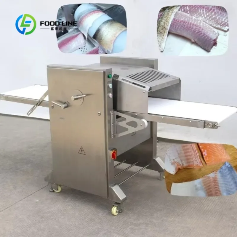 Customized High-Efficiency Automatic Fish Skin Peeling Machine New Condition Equipment for Seafood Processing Plants