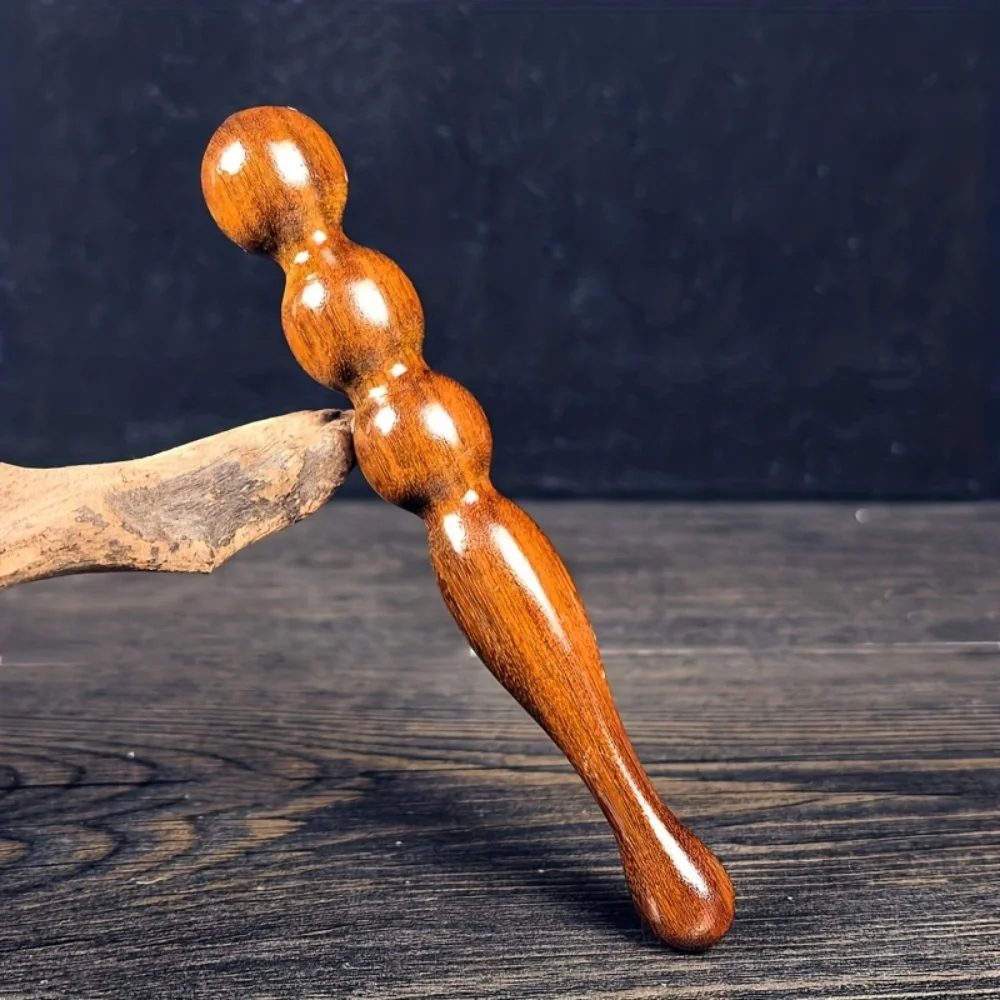 3 Wooden Acupressure Sticks for Body Points, Wooden Massage Sticks for Feet, Suitable for Relieving Fatigue view 2