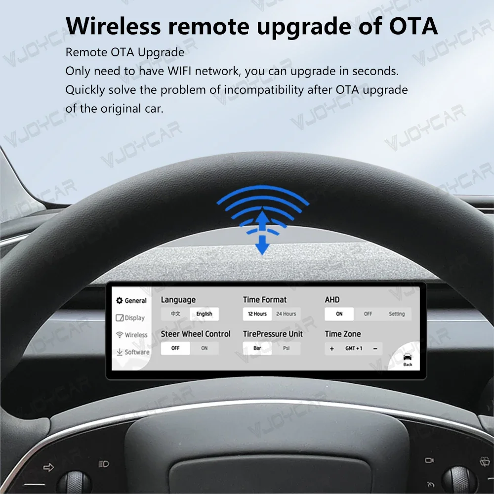 8.8 Inch Digital Dashboard Heads up for Tesla Model 3 Y Display Carplay Android Auto Touch Dash Screen Navigation