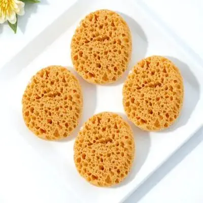 

4 Pcs Textured Sponge Wall Stickers Drywall Ceiling Bath Ball/Bath Wipe/Bath Flower Sponges