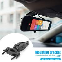 Car Rearview Mirror Driving Recorder Support for Xiaomi 70Mai DVR Dash Camera Remove and Adjust Easy Simple Black