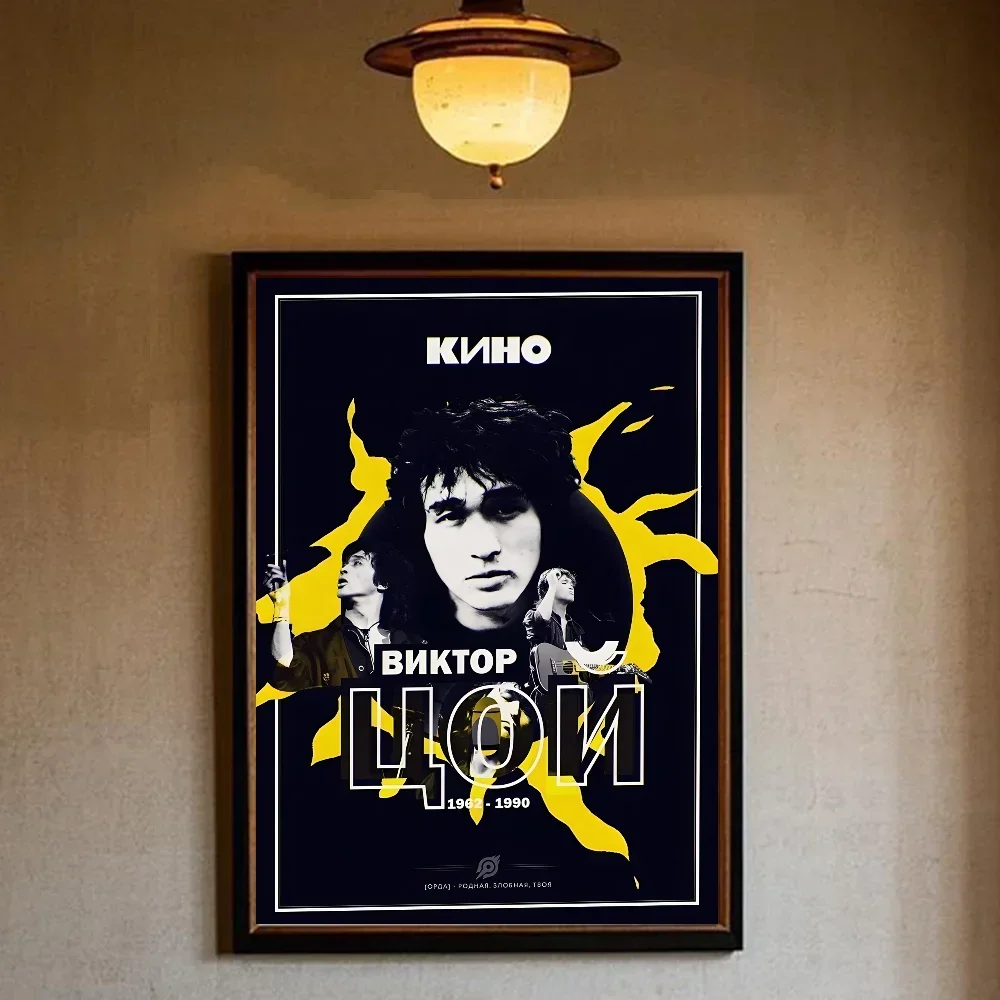 الرجعية فيكتور تسوي خمر الجدار ملصق فني غرفة المعيشة بار مقهى غرفة نوم مكتب غرفة نوم المنزل جدار قماش اللوحة الزخرفية #3