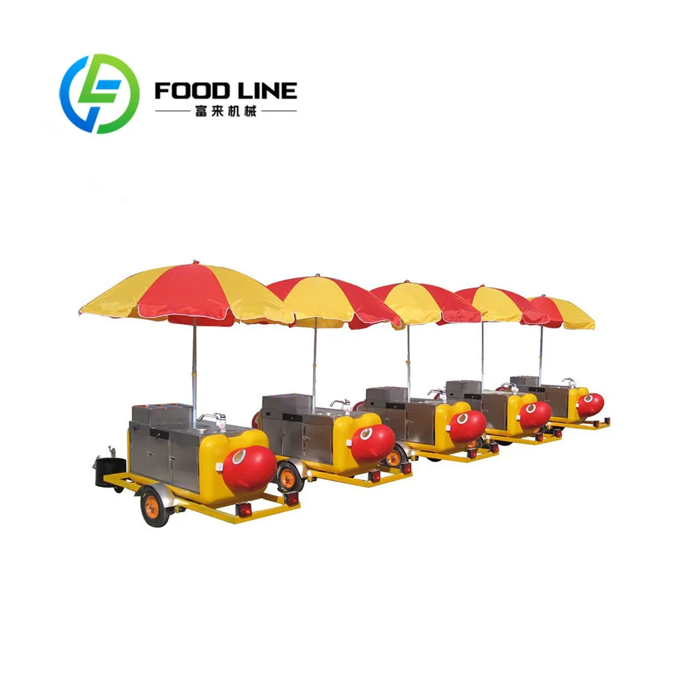 

Мобильная торговая точка для продажи мороженого с встроенным холодильником для мероприятий в парках и на пляжах