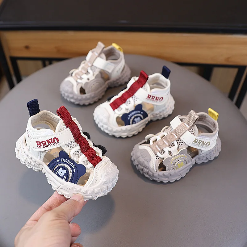 

Summer Sport Sandals For Children 2025 Trend Fashion Boy's Sandals Hollow Out Breathable Kid's Sandals Ergonomics Toddler Shoes