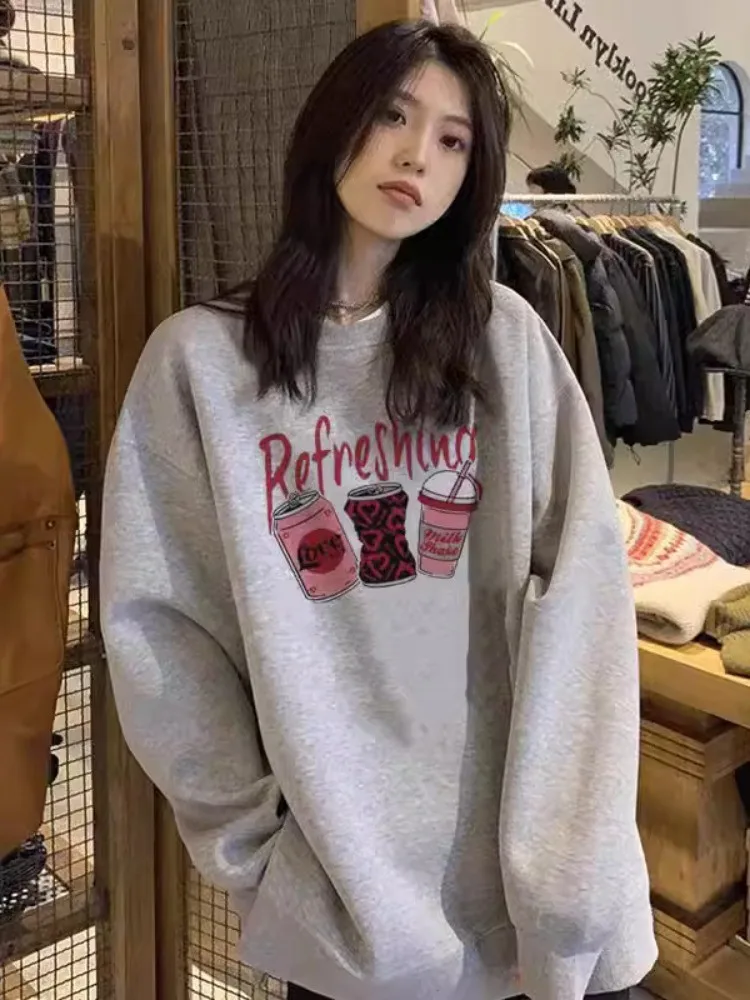 Felpe da donna Donna Peluche Abbigliamento Capispalla Genere Sfumatura color block Classico Pesante Multi-colore Quattro stagioni Fresco