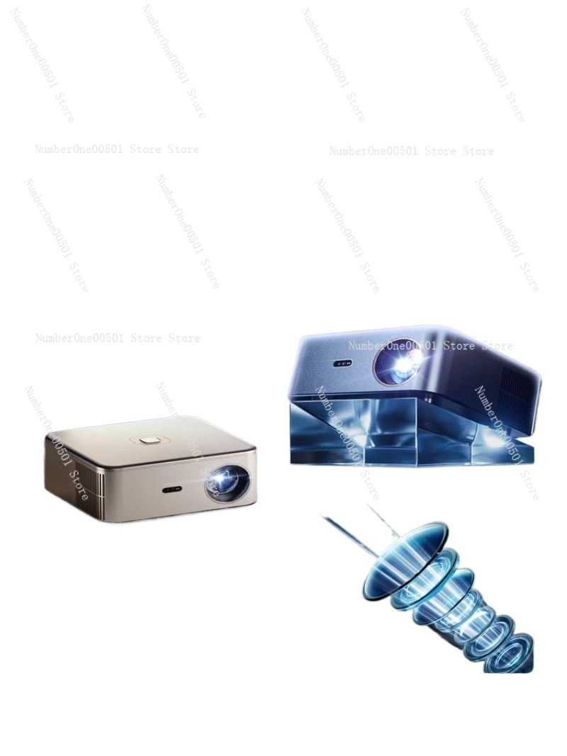 Smart Laser Projector 4K Supported Home Theater Daytime Use Phone Cast WiFi Android System For Bedroom