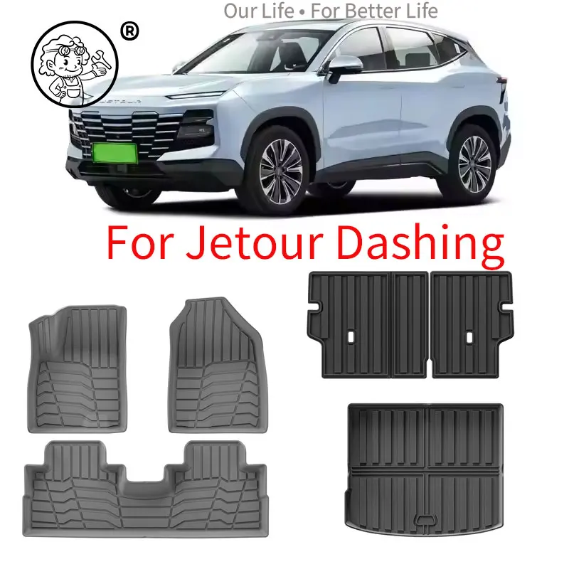 

LHD RHD TPE Car Floor Mat For Soueast S06 Jetour Dashing 2025 2026 2024 Cargo Liner All Weather Waterproof Foot Pads Accessories