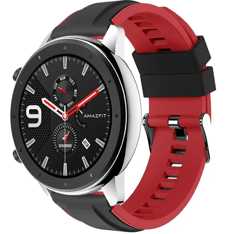 22 مللي متر سوار حزام ل شاومي Huami Amazfit GTR 47 مللي متر حزام ساعة ل Amazfit بيس/ستراتوس/ستراتوس 2 3/GTR2/GTR 2E/GTR3 برو حزام
