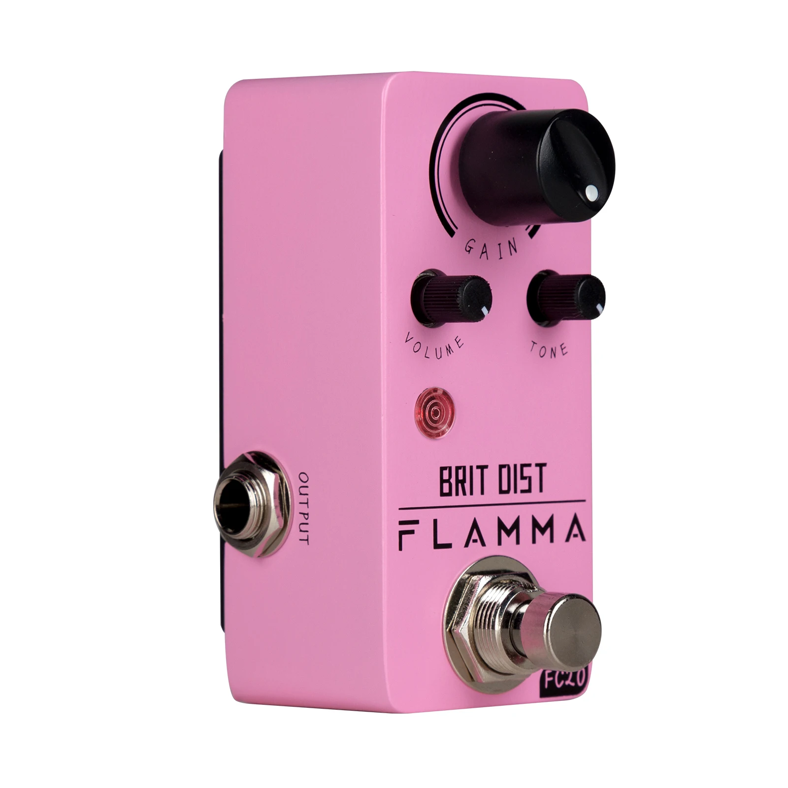 FLAMMA FC20 Guitar Distortion Effects Pedal High Gain True Bypass Function Guitar Effects Processor Accessories