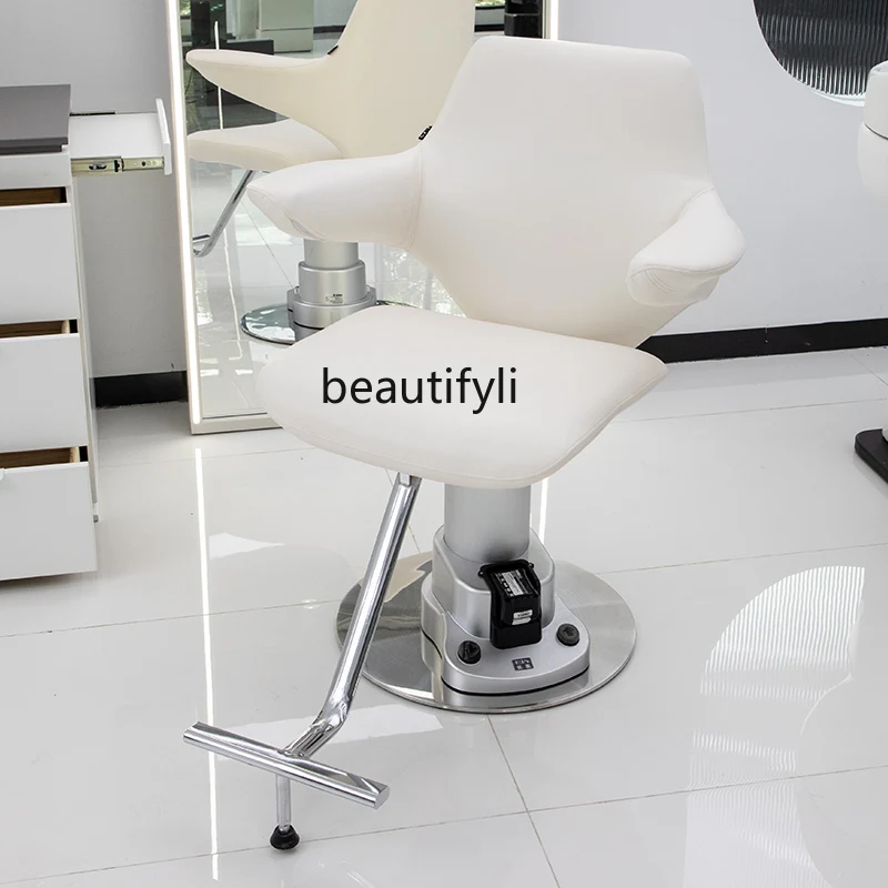 

Wireless Electric Hair Salon Chair for Hair Salon Electric Barber Shop Dyeing and Perming Seat